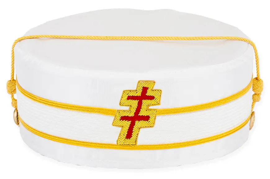 33rd degree white cap